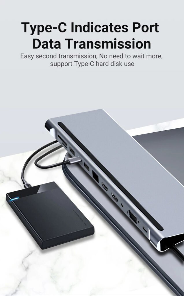 12-in-1 USB-C Docking Station